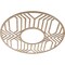 Ekena Millwork Empire Wood Fretwork Pierced Ceiling Medallion, Red Oak, 40"OD x 14 5/8"ID x 3/8"T CMWP40X40X0375EPRO - alternate 4